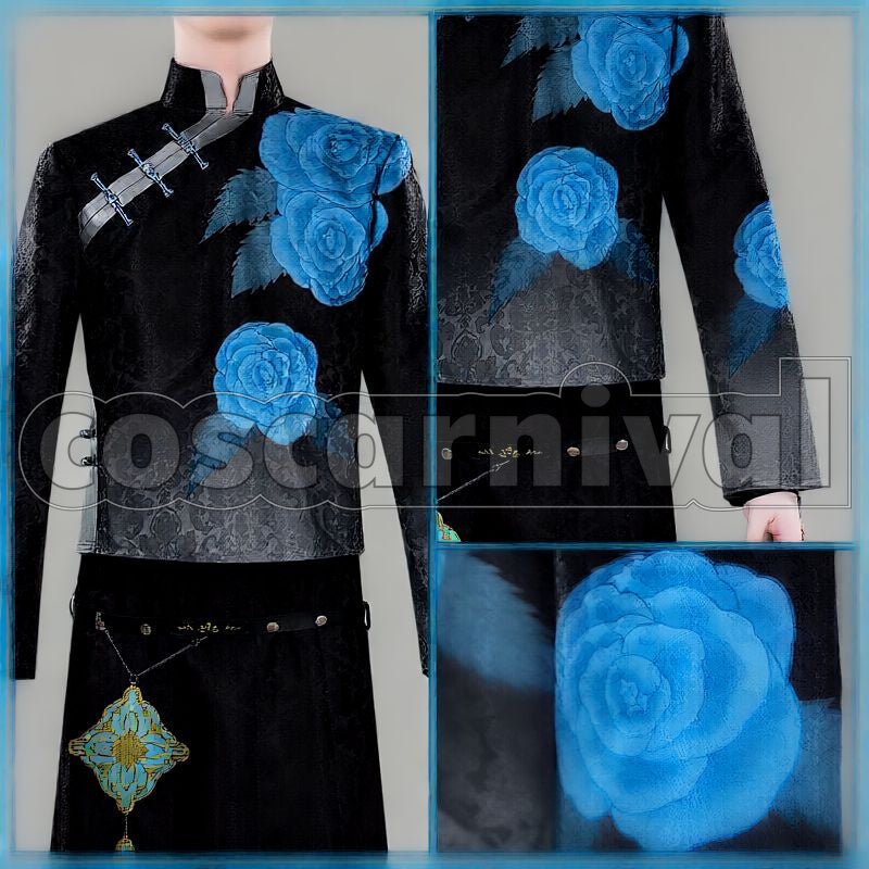 Chinese-Style New Outfit Cosplay cosplay costume from NIJISANJI Kanae, detail-4