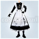 Maid Outfit New Cosplay cosplay costume from NIJISANJI Kanae, front view 1