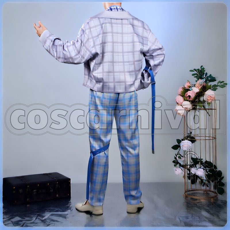 New Retro Style Sailor Outfit Cosplay cosplay costume from Nijisanji Kanae, back view
