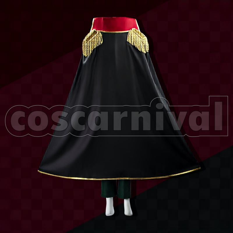 Toya Military Uniform Cosplay cosplay costume from NIJISANJI Kenmochi, back view 1