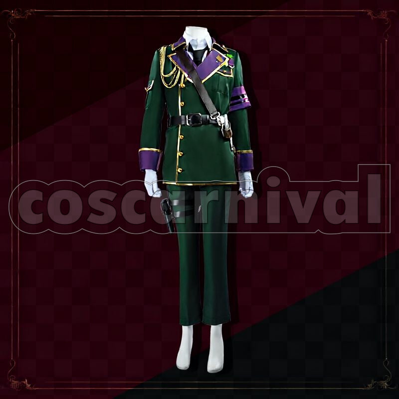 Toya Military Uniform Cosplay cosplay costume from NIJISANJI Kenmochi, front view 4