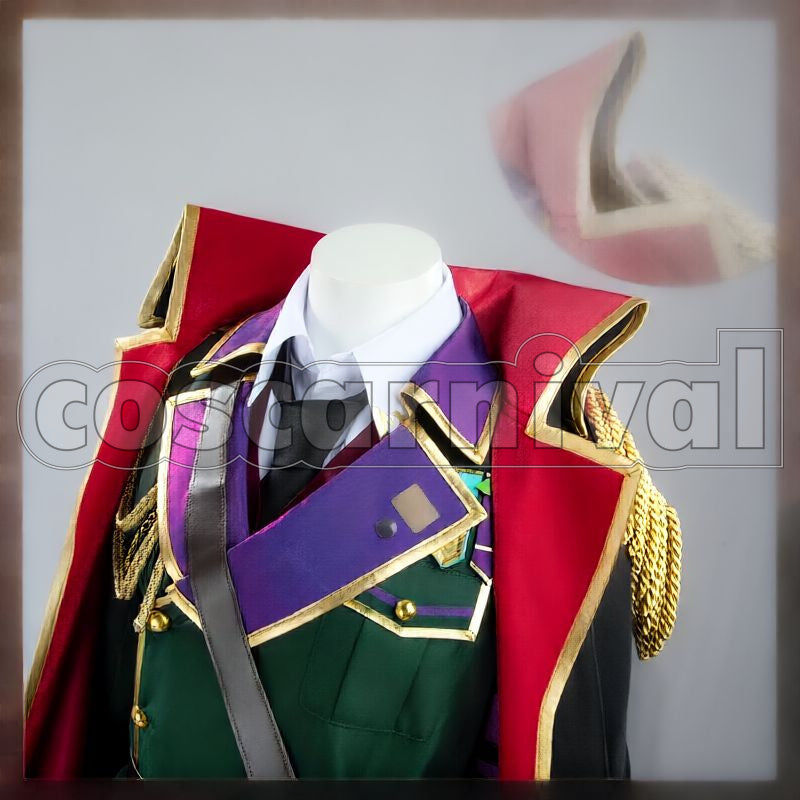 Toya Military Uniform Cosplay cosplay costume from NIJISANJI Kenmochi, detail-1