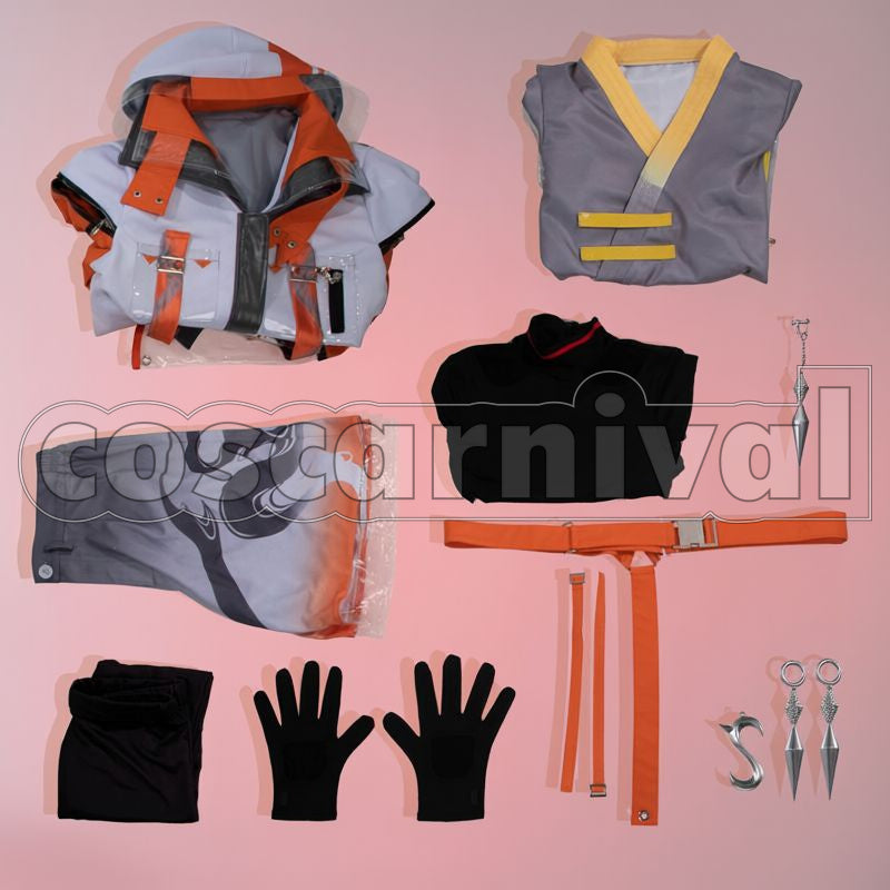 Yusei Cosplay cosplay costume from Nijisanji Kitami, set view