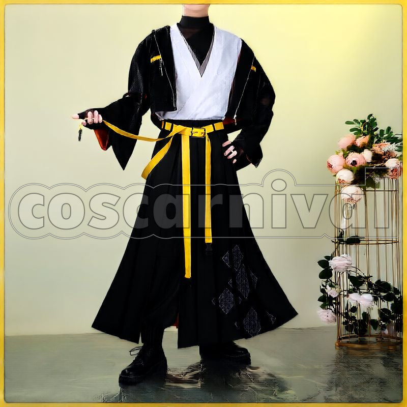 Yusei Half Anniversary Outfit Cosplay cosplay costume from Nijisanji Kitami, front view 2