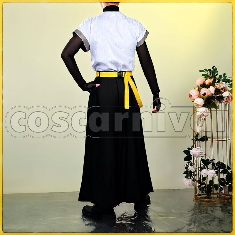 Yusei Half Anniversary Outfit Cosplay cosplay costume from Nijisanji Kitami, back view 2