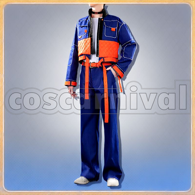 Yusei New Outfit Cosplay cosplay costume from Nijisanji Kitami, front view 2
