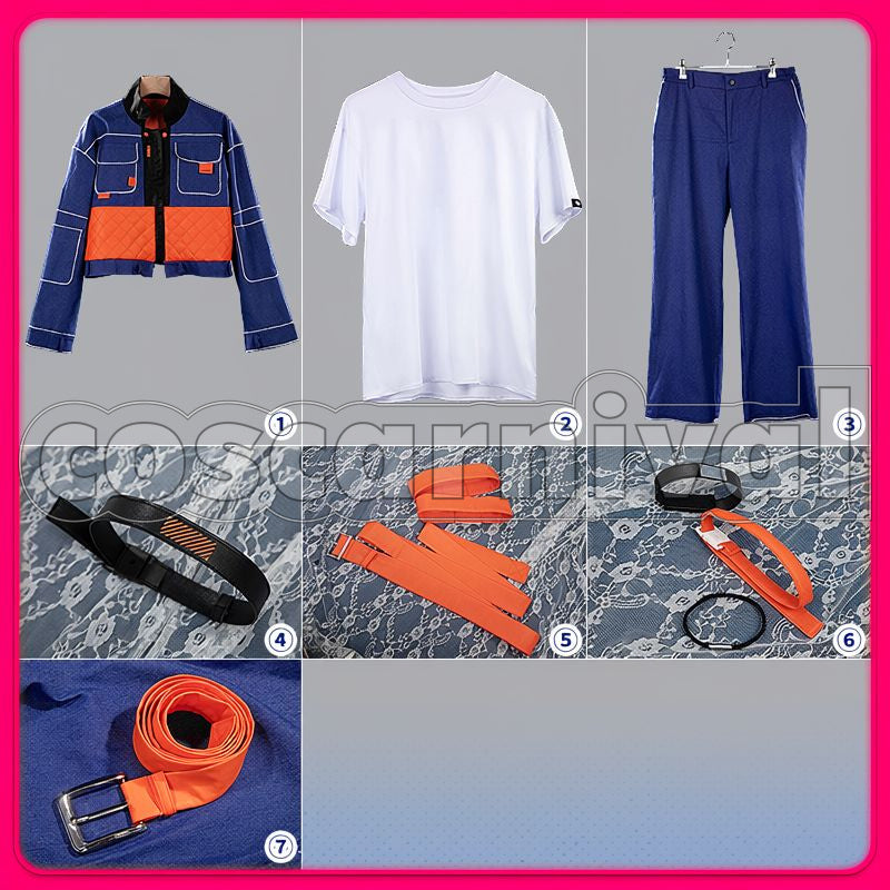 Yusei New Outfit Cosplay cosplay costume from Nijisanji Kitami, set view