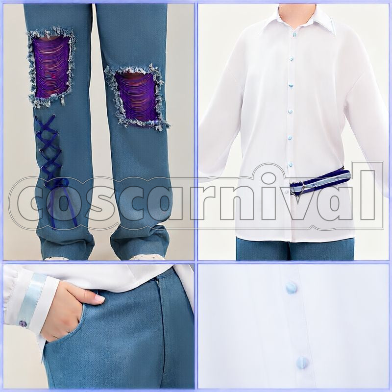 Rou Gyaurufu Merch Outfit Cosplay cosplay costume from NIJISANJI Koyanagi, detail-3
