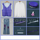 Rou Gyaurufu Merch Outfit Cosplay cosplay costume from NIJISANJI Koyanagi, set view