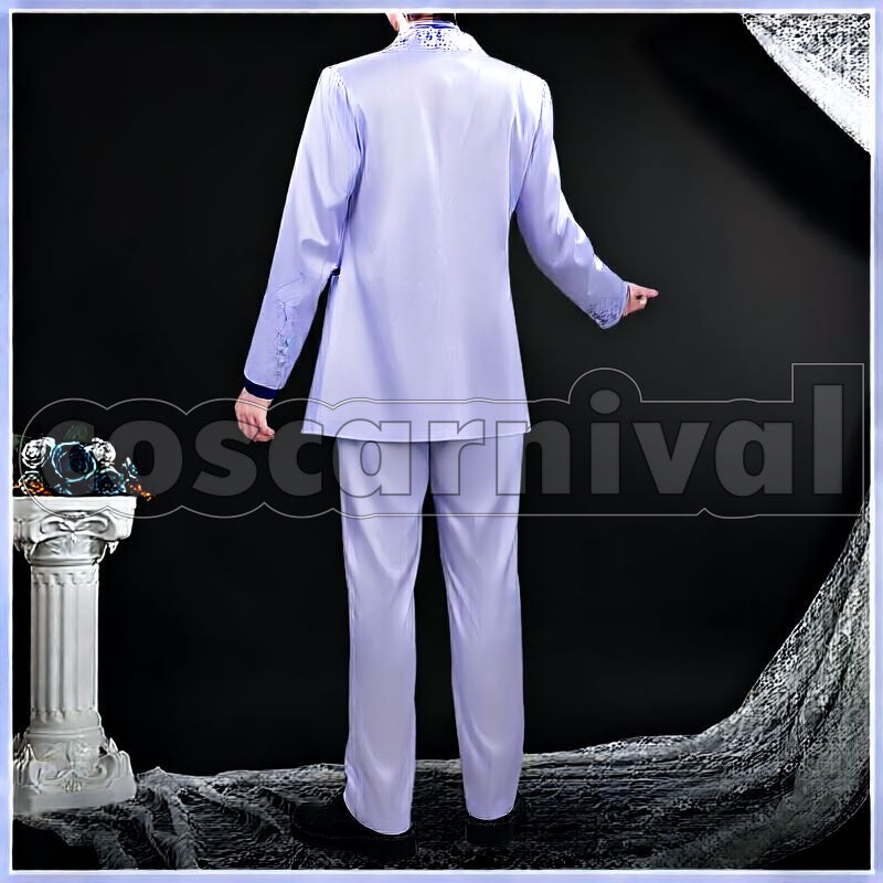Rou Prism Heart June Bride Cosplay cosplay costume from NIJISANJI Koyanagi, back view