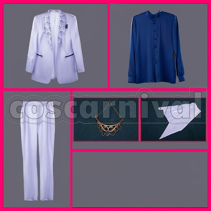 Rou Prism Heart June Bride Cosplay cosplay costume from NIJISANJI Koyanagi, set view