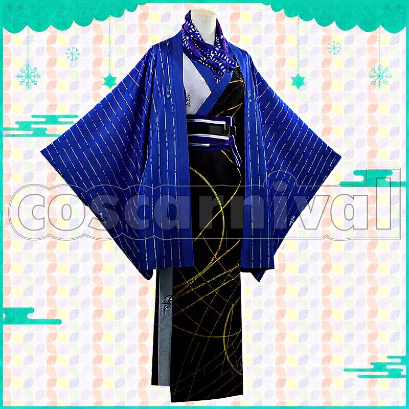 Rou Yukata Cosplay cosplay costume from Nijisanji Koyanagi, front view 3