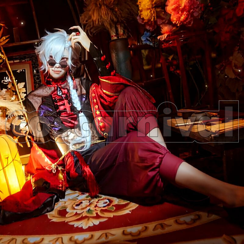 China-Style New Outfit Cosplay cosplay costume from NIJISANJI Kuzuha, detail 6 view 1