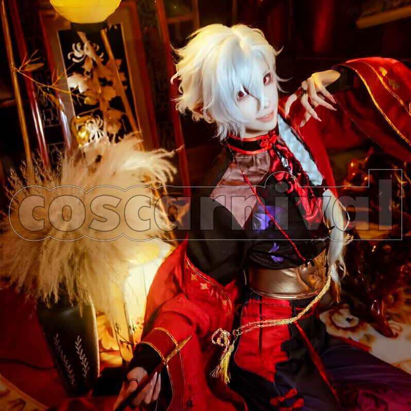 China-Style New Outfit Cosplay cosplay costume from NIJISANJI Kuzuha, detail 7 view 1