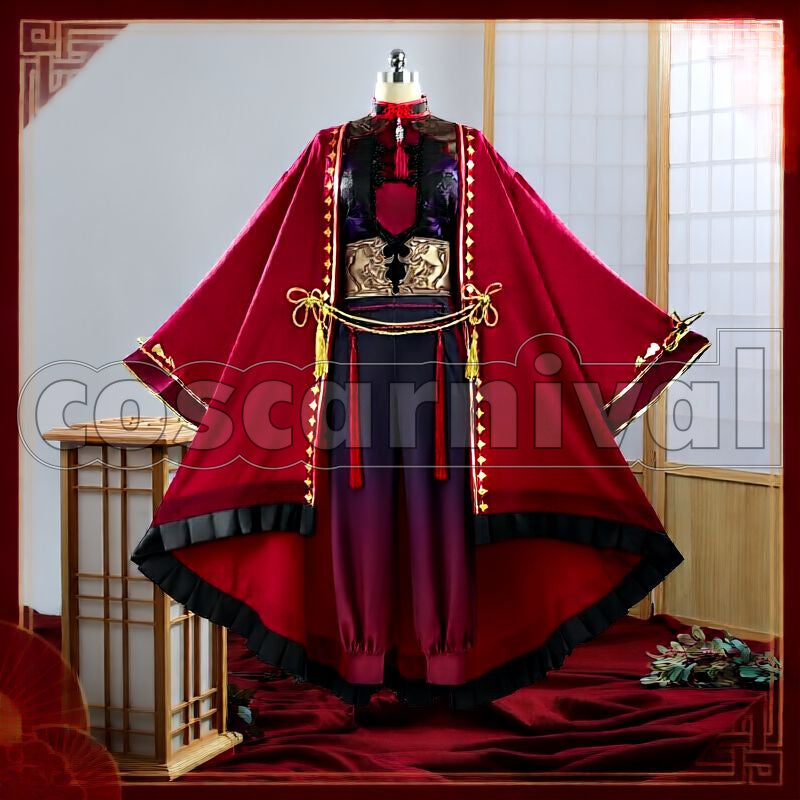 China-Style New Outfit Cosplay cosplay costume from NIJISANJI Kuzuha, detail 8 view 1