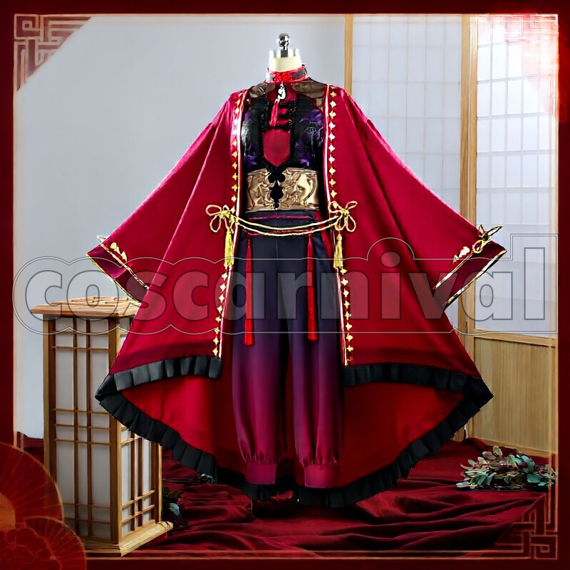 China-Style New Outfit Cosplay cosplay costume from NIJISANJI Kuzuha, detail 9 view 1