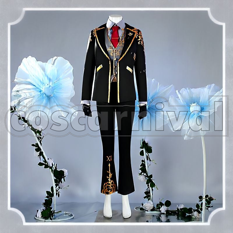 ChroNoiR 5th Anniversary Outfit Cosplay cosplay costume from NIJISANJI Kuzuha, front view 2