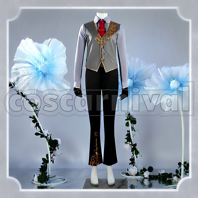 ChroNoiR 5th Anniversary Outfit Cosplay cosplay costume from NIJISANJI Kuzuha, front view 4