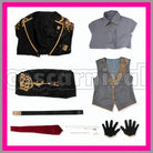 ChroNoiR 5th Anniversary Outfit Cosplay cosplay costume from NIJISANJI Kuzuha, set view