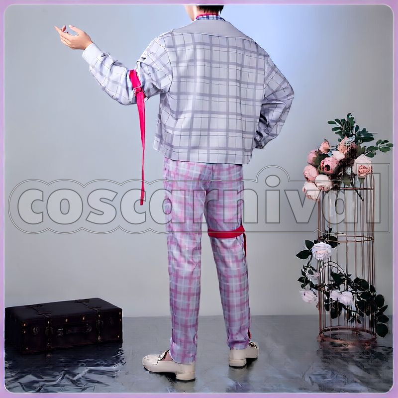 New Retro Style Sailor Outfit Cosplay cosplay costume from Nijisanji Kuzuha, back view 1