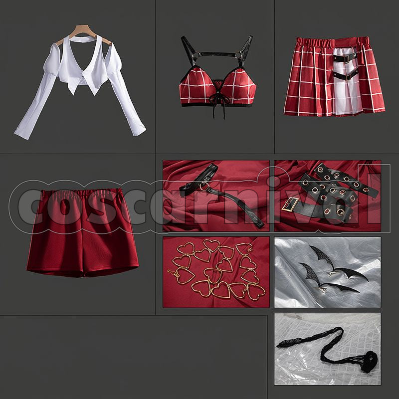 Sign is B MV Outfit Cosplay cosplay costume from Nijisanji Kuzuha, set view