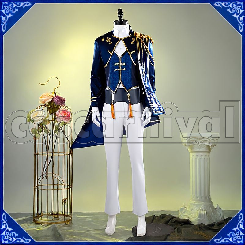 Vincent SYMPHONIA 5th Anniversary Live Outfit Cosplay cosplay costume from Nijisanji Leos, front view 2