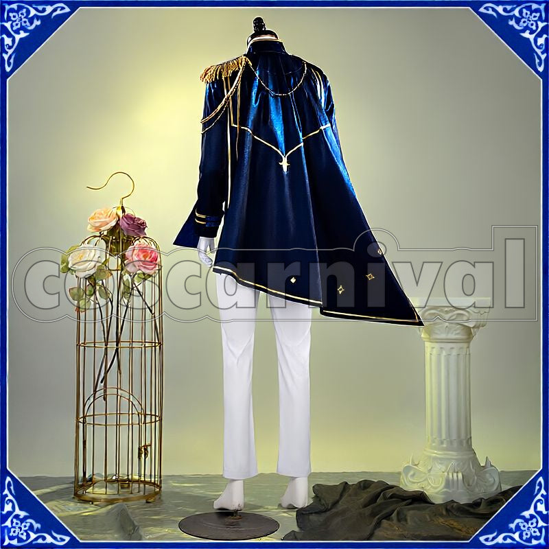 Vincent SYMPHONIA 5th Anniversary Live Outfit Cosplay cosplay costume from Nijisanji Leos, back view 1