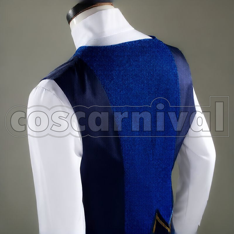 Vincent SYMPHONIA 5th Anniversary Live Outfit Cosplay cosplay costume from Nijisanji Leos, back view 3