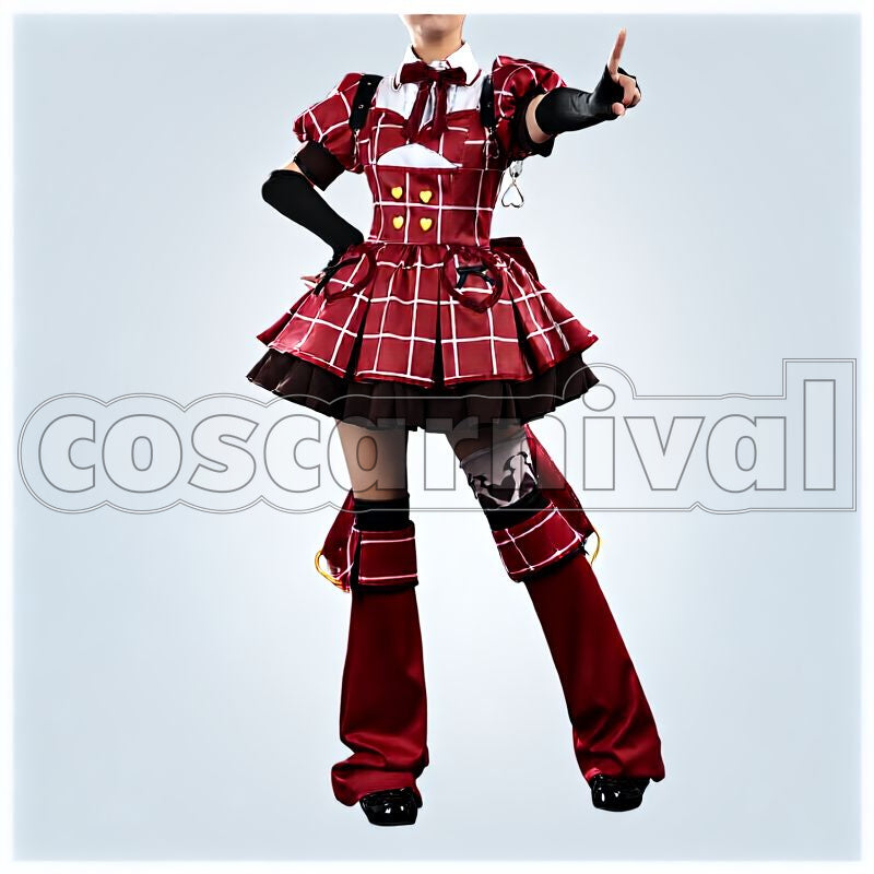 Ririmu Sign is B MV Outfit Cosplay cosplay costume from Nijisanji Makaino, front view 1
