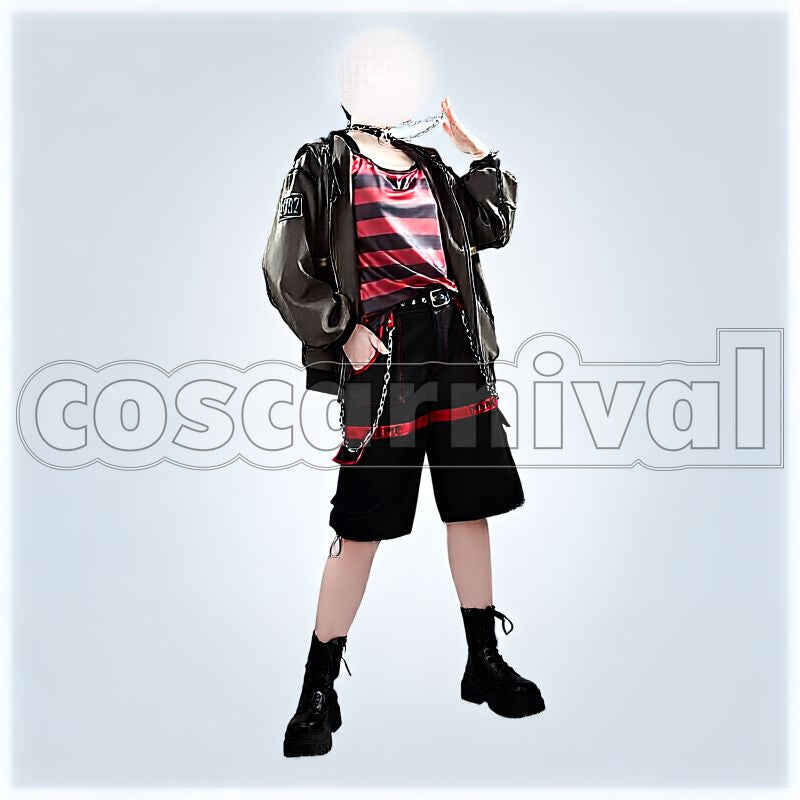 Meme New Outfit Cosplay cosplay costume from NIJISANJI Mashiro, front view 1