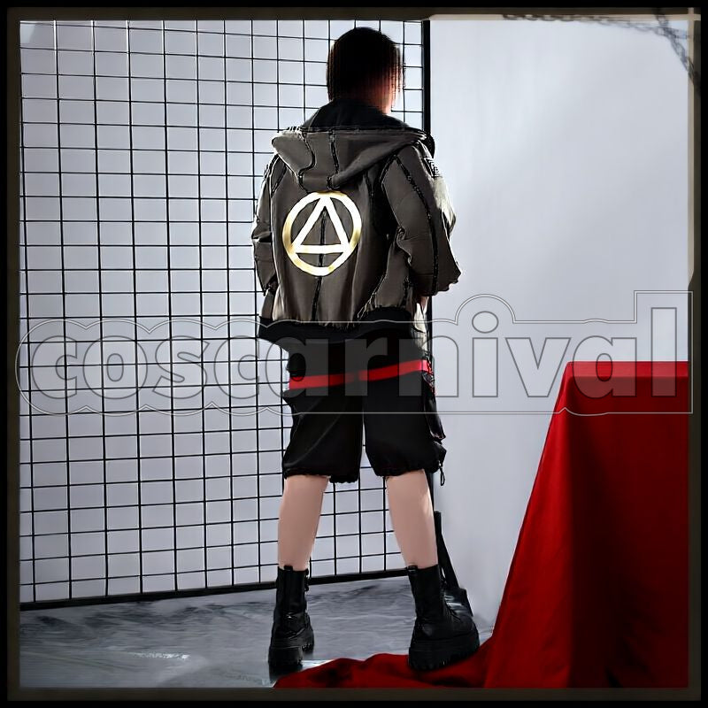 Meme New Outfit Cosplay cosplay costume from NIJISANJI Mashiro, back view 1