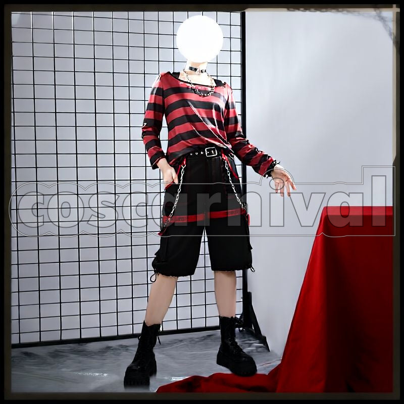 Meme New Outfit Cosplay cosplay costume from NIJISANJI Mashiro, front view 3