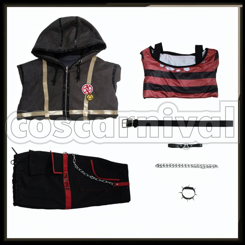Meme New Outfit Cosplay cosplay costume from NIJISANJI Mashiro, set view
