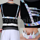 1st LIVE Over Drive Akagi Wen Merch Outfit Cosplay cosplay costume from Nijisanji MECHATU-A, back view 3