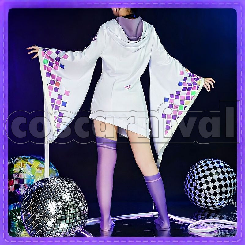 Melatika Cosplay cosplay costume from NIJISANJI Mika, back view