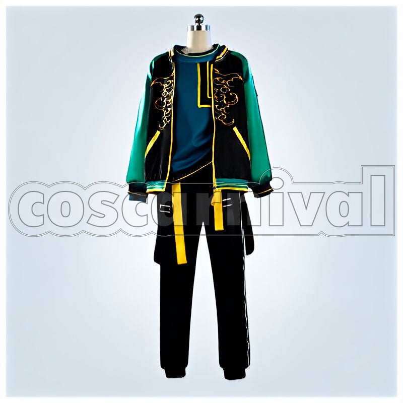 Kagetsu Debut Half-Anniversary Cosplay cosplay costume from NIJISANJI Murakumo, front view 1