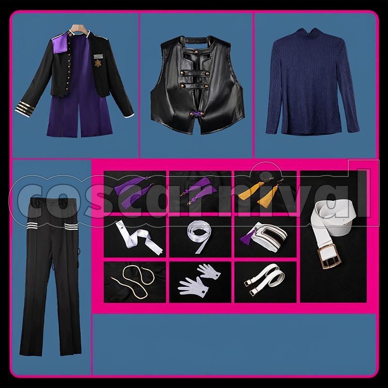 Kei VΔLZ LIVE TOUR 2024 Outfit Cosplay cosplay costume from Nijisanji Nagao, outfit 29369 set view