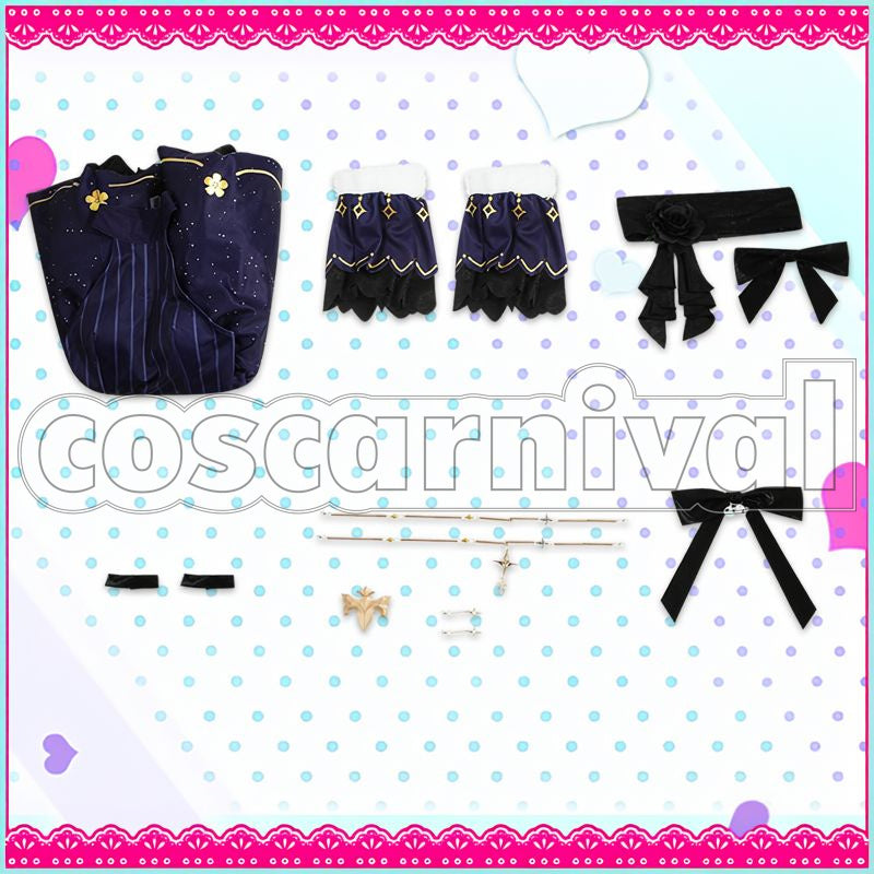 Inui Toko MV Outfit Cosplay cosplay costume from NIJISANJI Nornis, set view