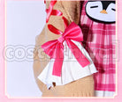 Gurin Checkered Pattern New Outfit Without Sweater Cosplay cosplay costume from Nijisanji Petra, detail