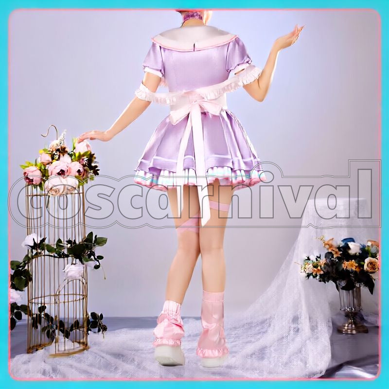 Petit Cosplay cosplay costume from Nijisanji Ratna, back view 1