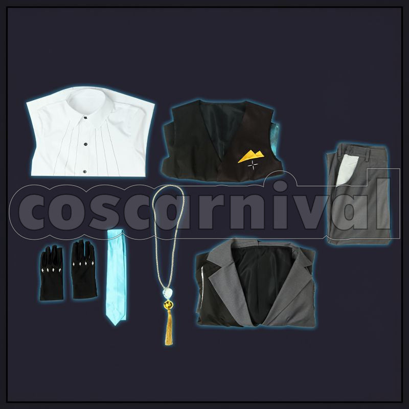 Kaida Haru Cosplay cosplay costume from NIJISANJI ROF-MAO, set view