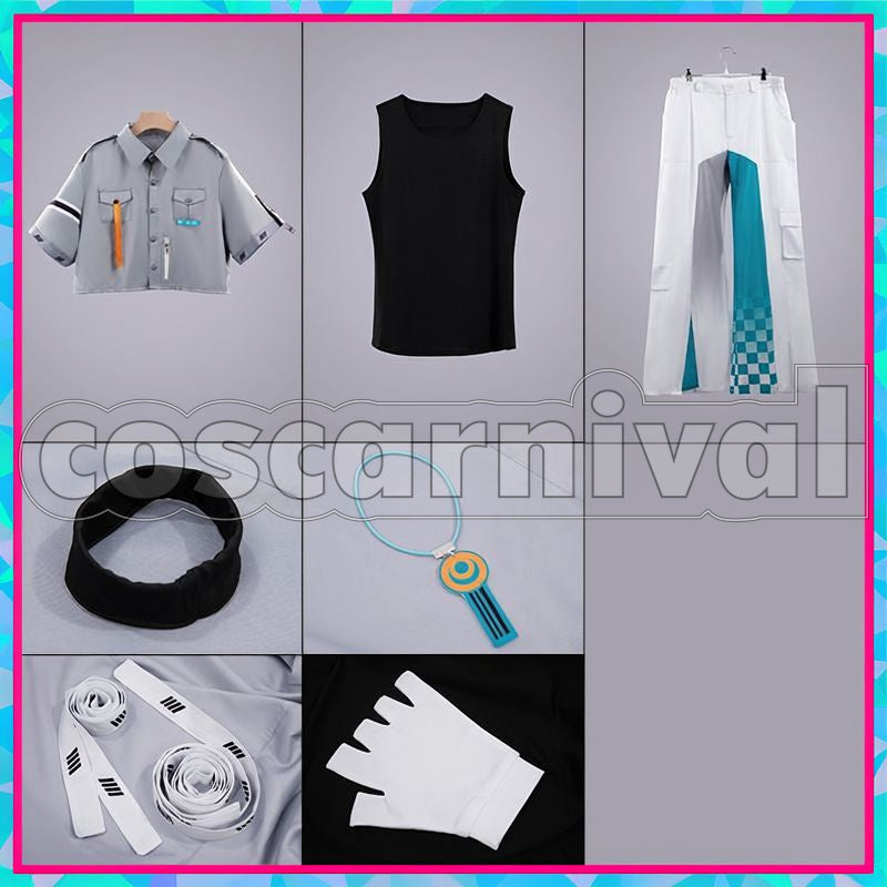 Kaida Haru 1st Full Album Overflow 2nd Anniversary Outfit Cosplay cosplay costume from Nijisanji ROF-MAO, set view