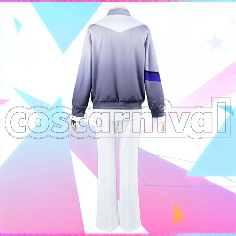 Kenmochi Toya 1st Full Album Overflow 2nd Anniversary Outfit Cosplay cosplay costume from Nijisanji ROF-MAO, back view