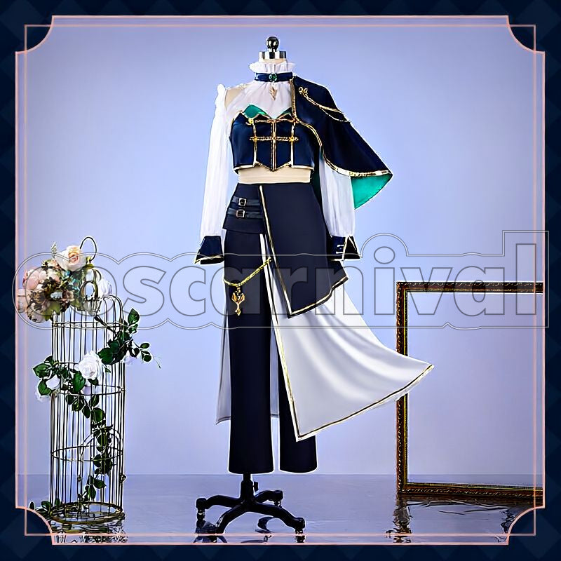 SYMPHONIA 5th Anniversary Live Outfit Cosplay cosplay costume from Nijisanji Ryushen, front view 2