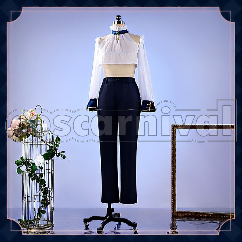 SYMPHONIA 5th Anniversary Live Outfit Cosplay cosplay costume from Nijisanji Ryushen, front view 3