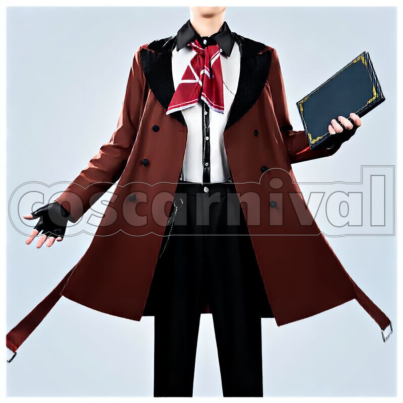 Akina Assistant Outfit Cosplay cosplay costume from NIJISANJI Saegusa, front view 1