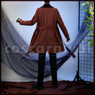 Akina Assistant Outfit Cosplay cosplay costume from NIJISANJI Saegusa, back view 1