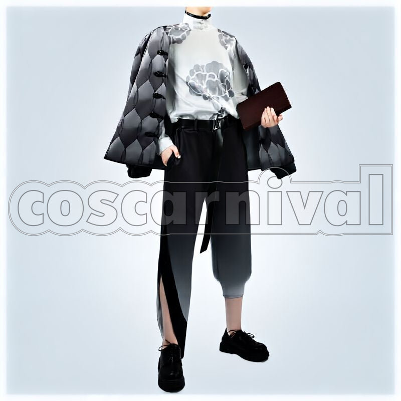 Ittetsu Asia Travel 2023 Cosplay cosplay costume from NIJISANJI Saiki, front view 1