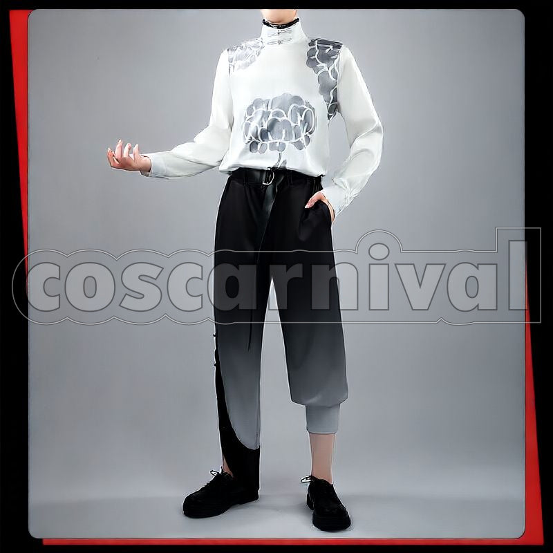 Ittetsu Asia Travel 2023 Cosplay cosplay costume from NIJISANJI Saiki, front view 3