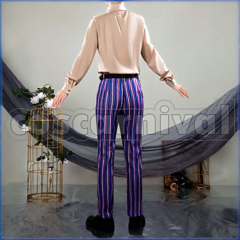 Ittetsu Oriens 2nd Anniversary Cosplay cosplay costume from NIJISANJI Saiki, back view 2